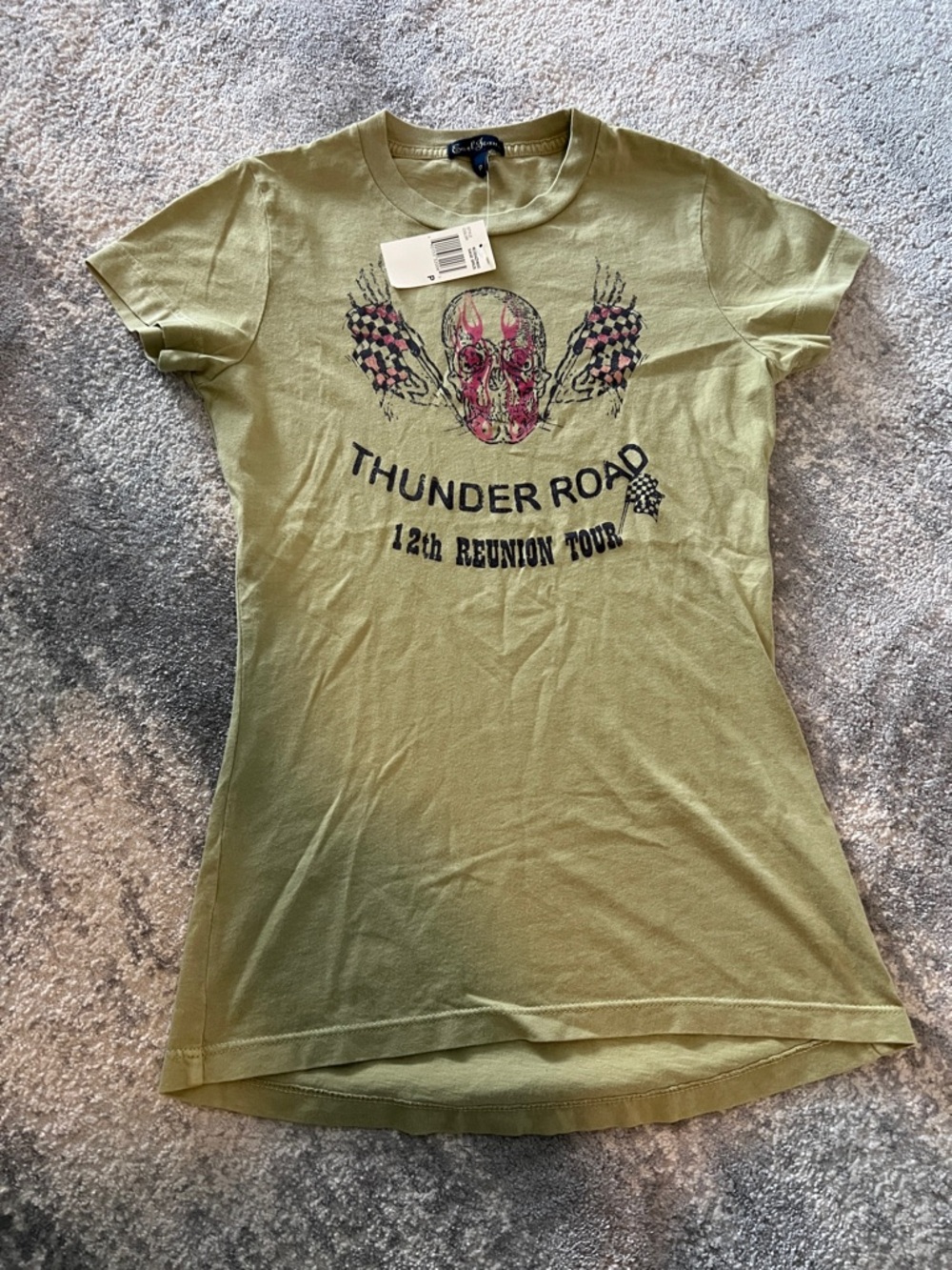 Earl Jeans Olive Green Crewneck Tee